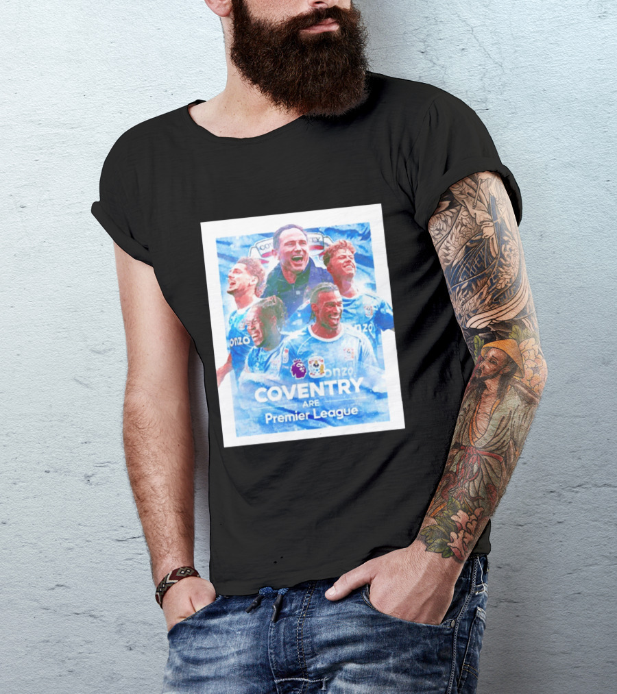 Coventry City FC Premier League Players Coventry Are Premier League T-Shirt