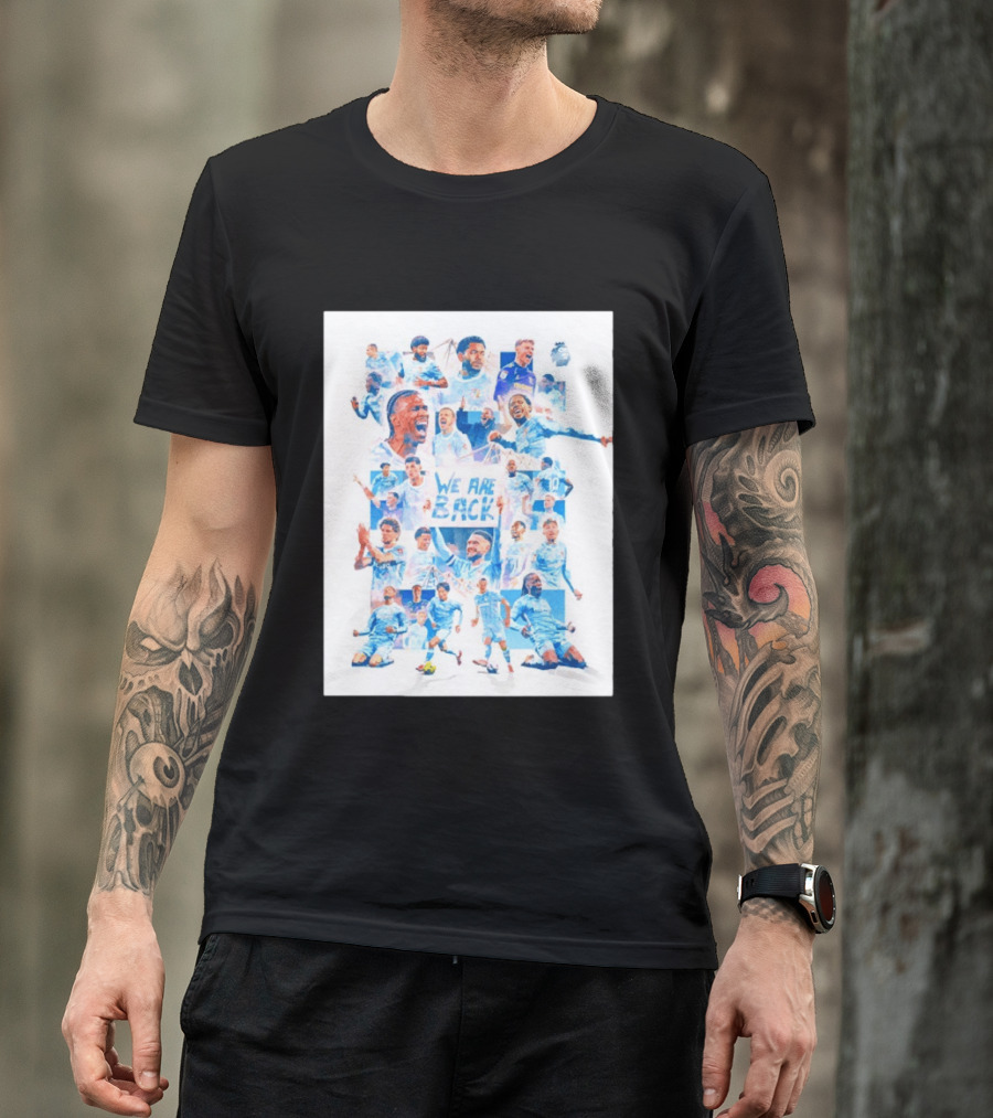 Coventry City Football Club We Are Back Celebration Players Team Unity T-Shirt