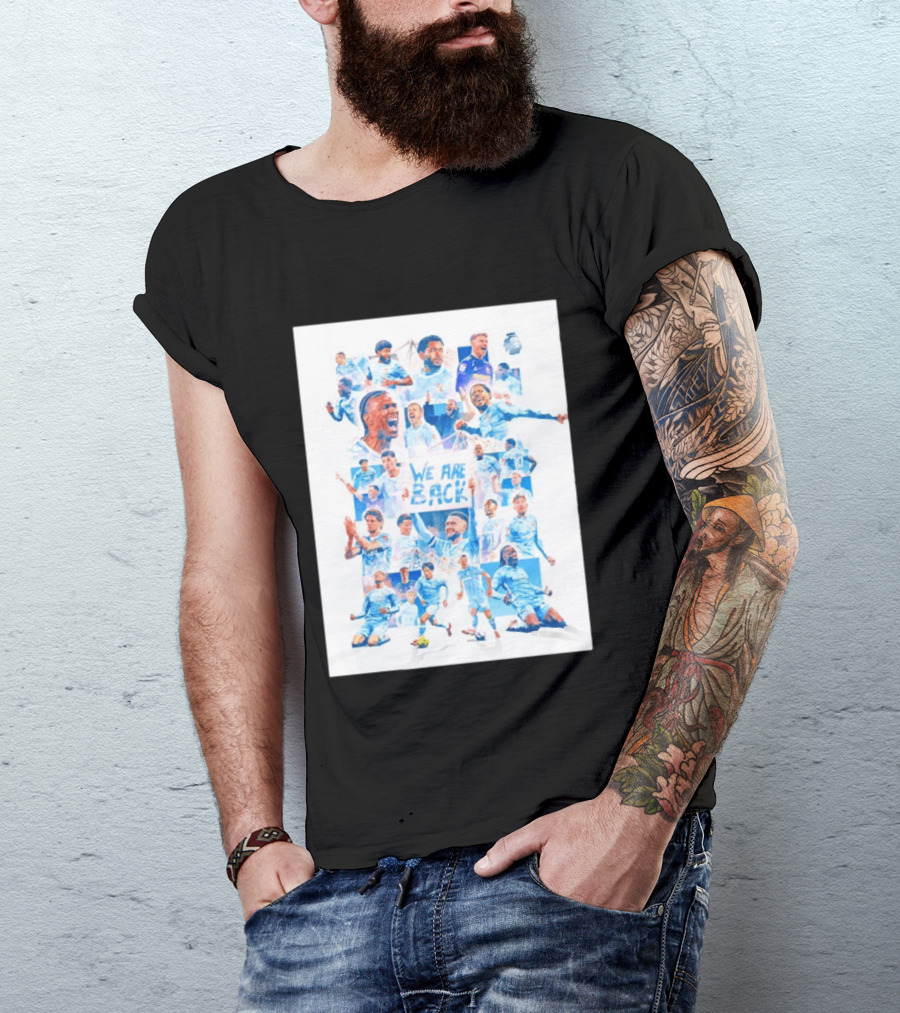 Coventry City Football Club We Are Back Celebration Players Team Unity T-Shirt