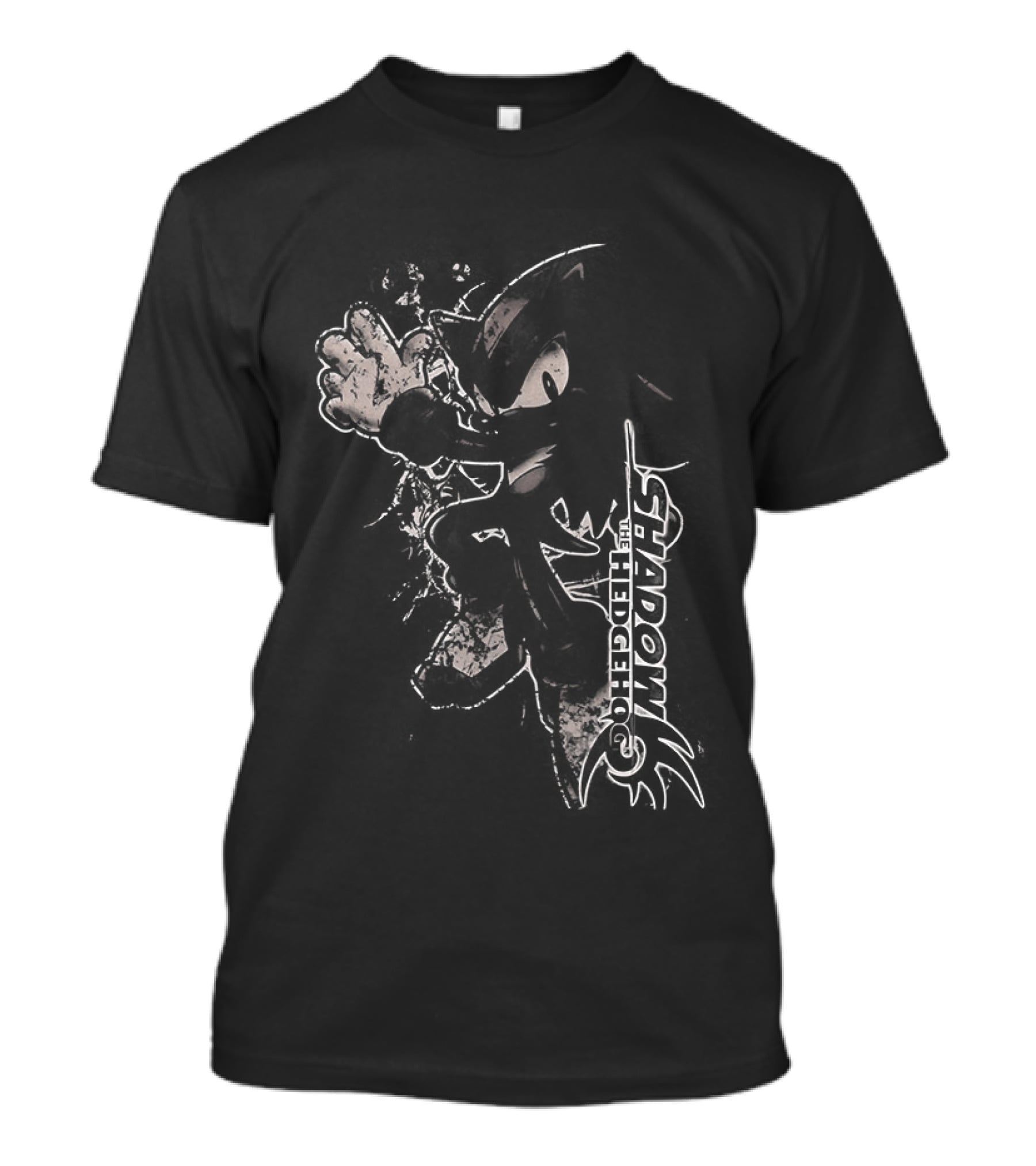 Shadow The Hedgehog Sega Character Pose Action T-Shirt