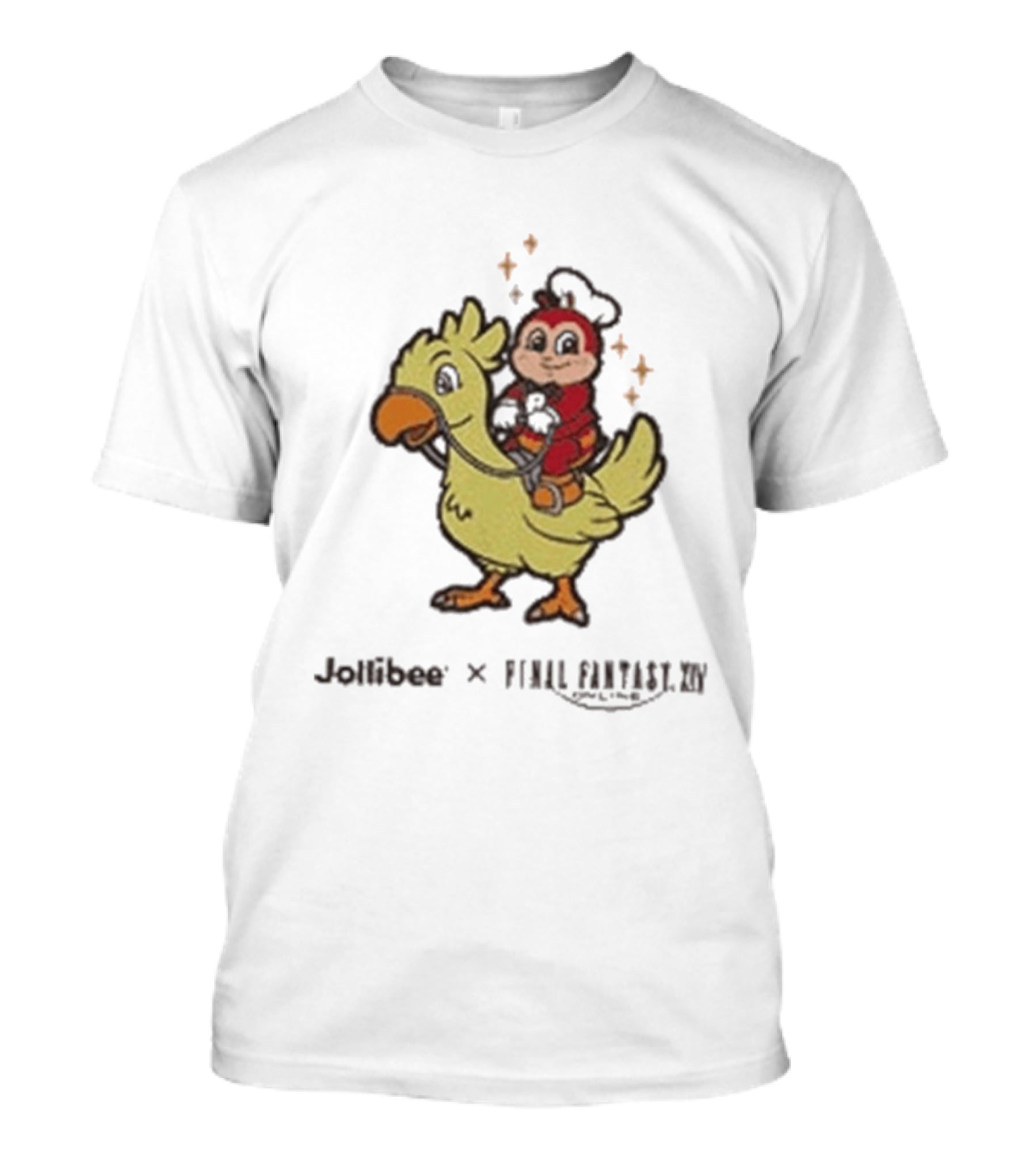 Jollibee X Final Fantasy XIV Chocobo Collaboration T-Shirt