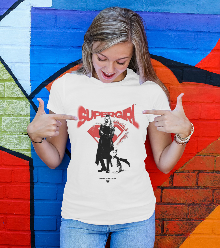 Supergirl 2026 Kara Zor El Krypto Movie T-Shirt