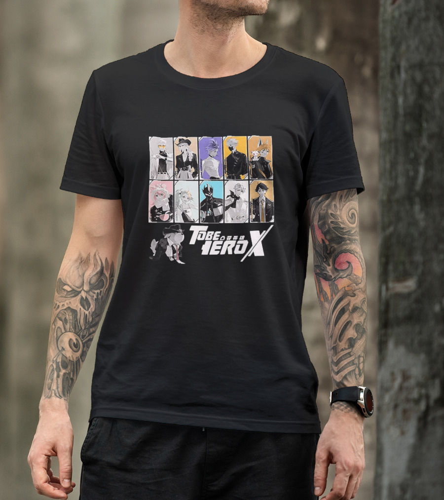 To Be Hero X Character Lineup Top 10 Heroes T-Shirt