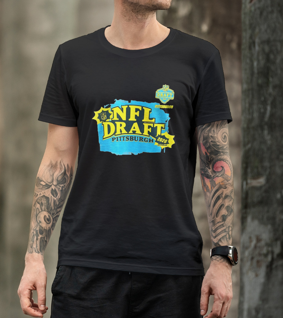 NFL Draft Pittsburgh 2026 Event Merchandise T-Shirt