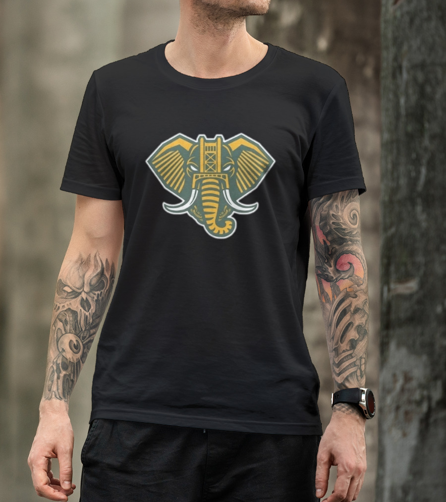 Sacramento Home Run Elephant Golden Bridge T-Shirt
