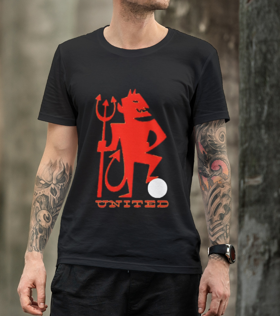 United Red Devil Icon Trident Soccer T-Shirt