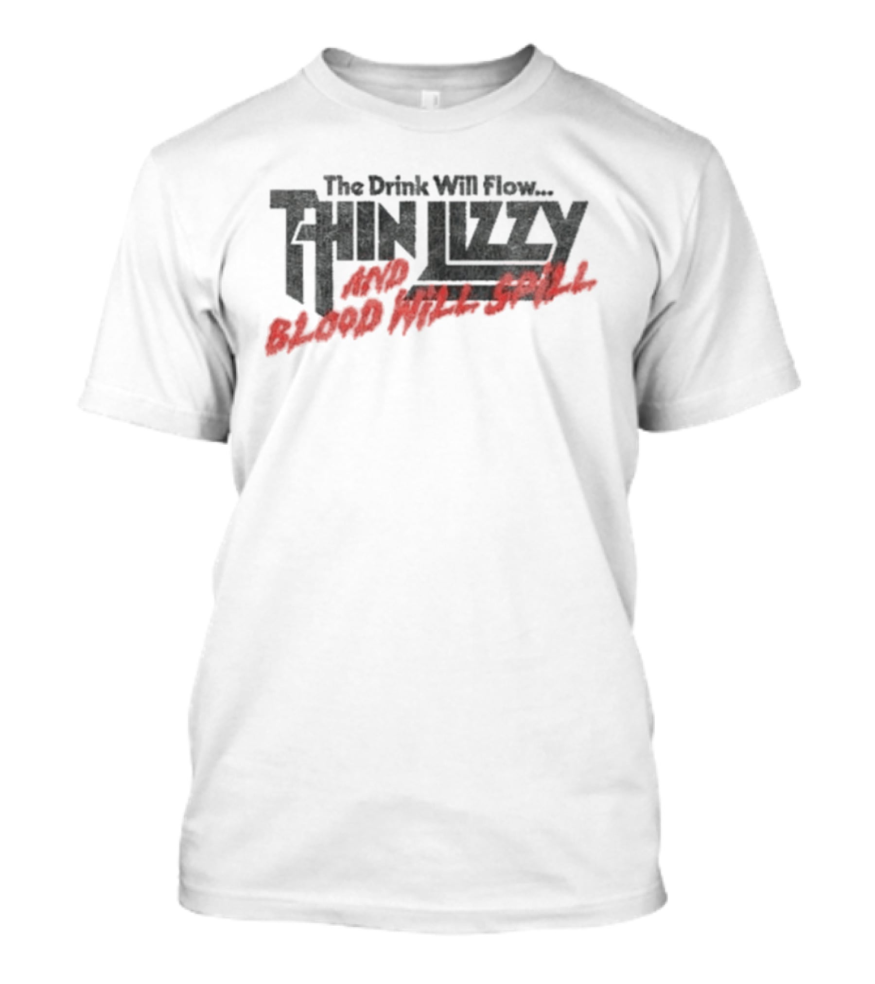 Thin Lizzy The Drink Will Flow Blood Will Spill T-Shirt