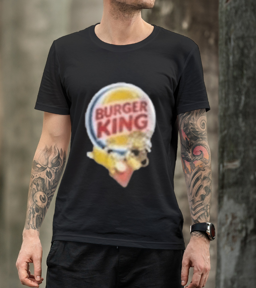 Burger King Breakfast Bakong Logo Burger Combo T-Shirt