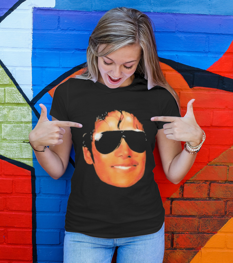 Godfrey Jackson Face With Sunglasses T-Shirt