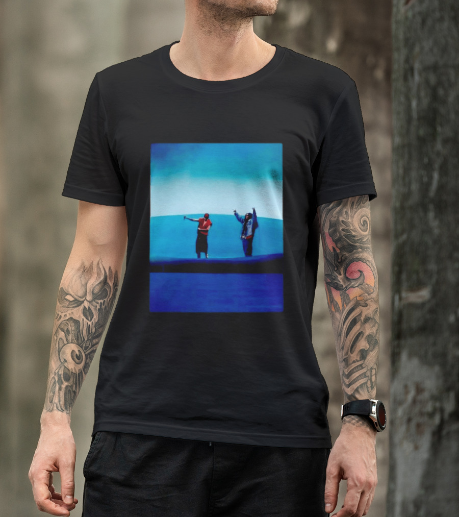 Justin Bieber Solána Imani Rowe Coachella 2026 Blue Stage Performance T-Shirt