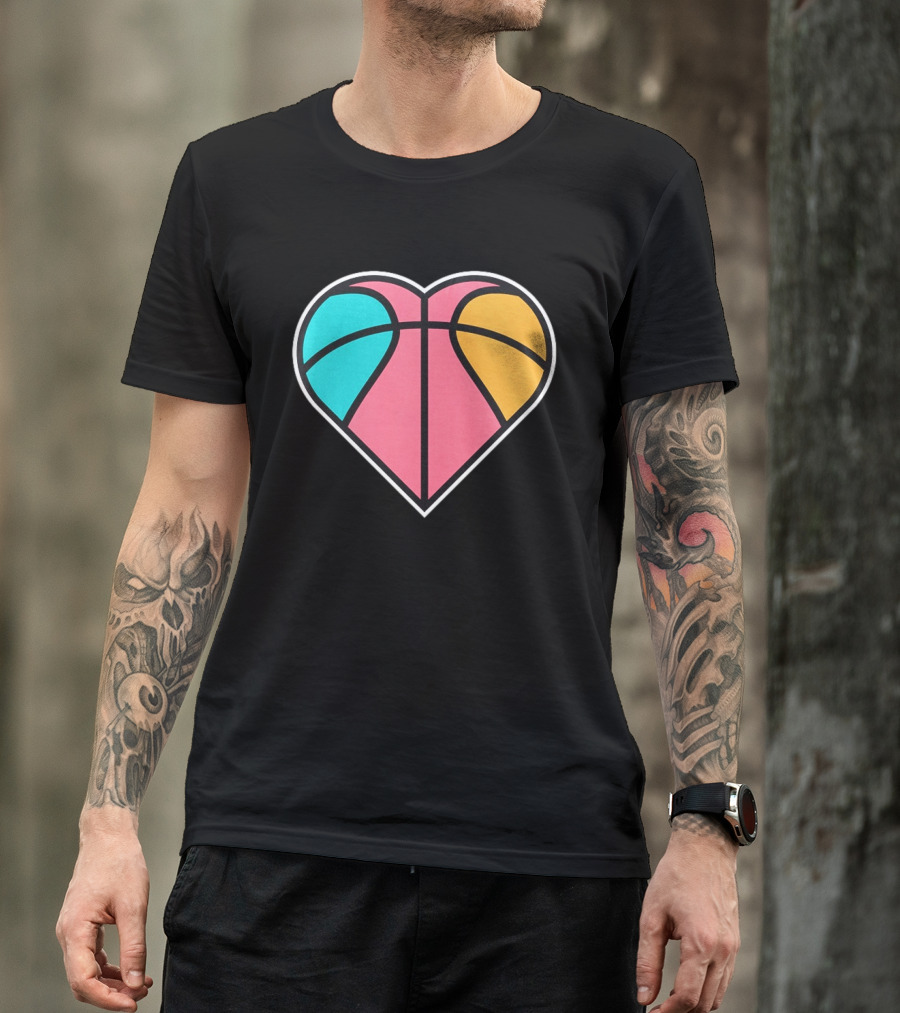 San Antonio Spurs Heart SATX NBA Basketball T-Shirt