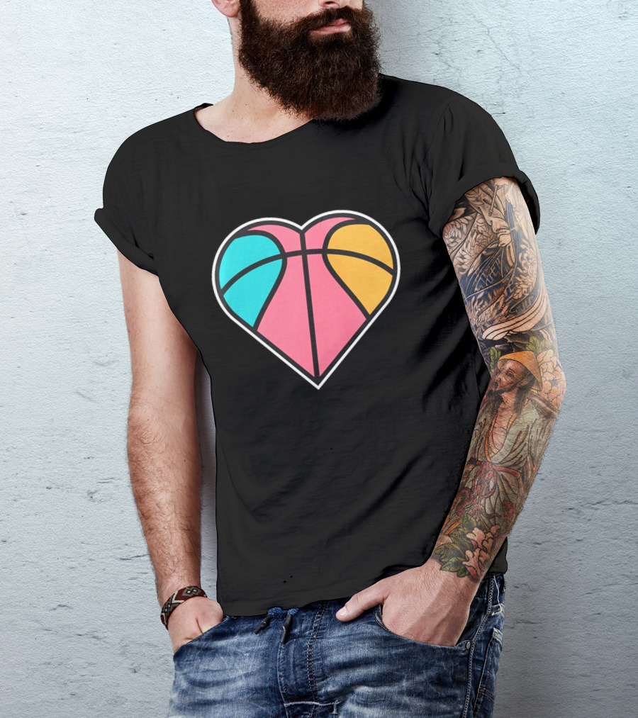 San Antonio Spurs Heart SATX NBA Basketball T-Shirt