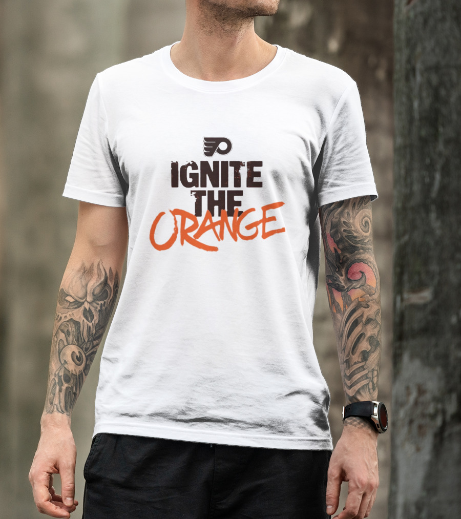 Flyers Ignite The Orange Enthusiasm T-Shirt
