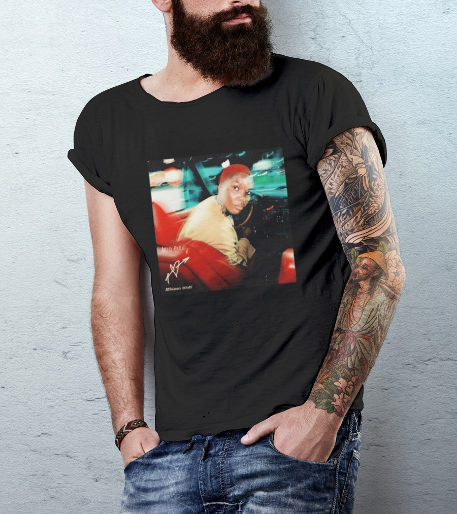 Arlo Parks Ambiguous Desire Heart Signature Vibrant Driving Scene T-Shirt