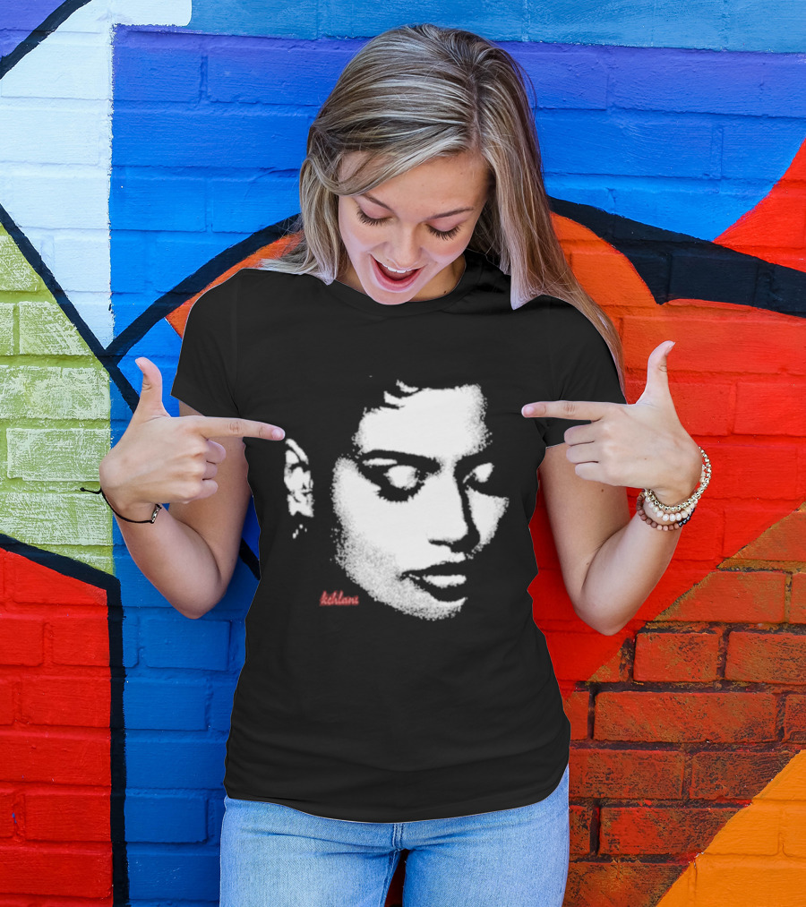 Kehlani Monochrome Face T-Shirt