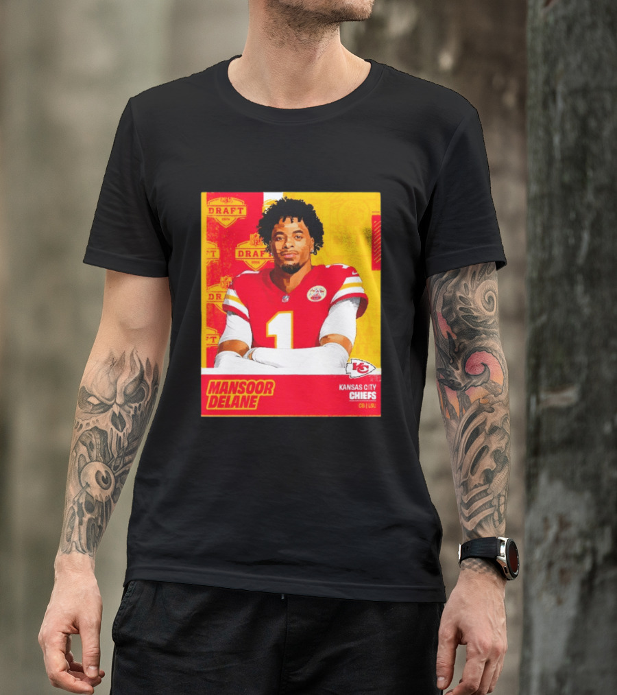 Mansoor Delane Kansas City Chiefs Draft 2026 NFL CB LSU T-Shirt