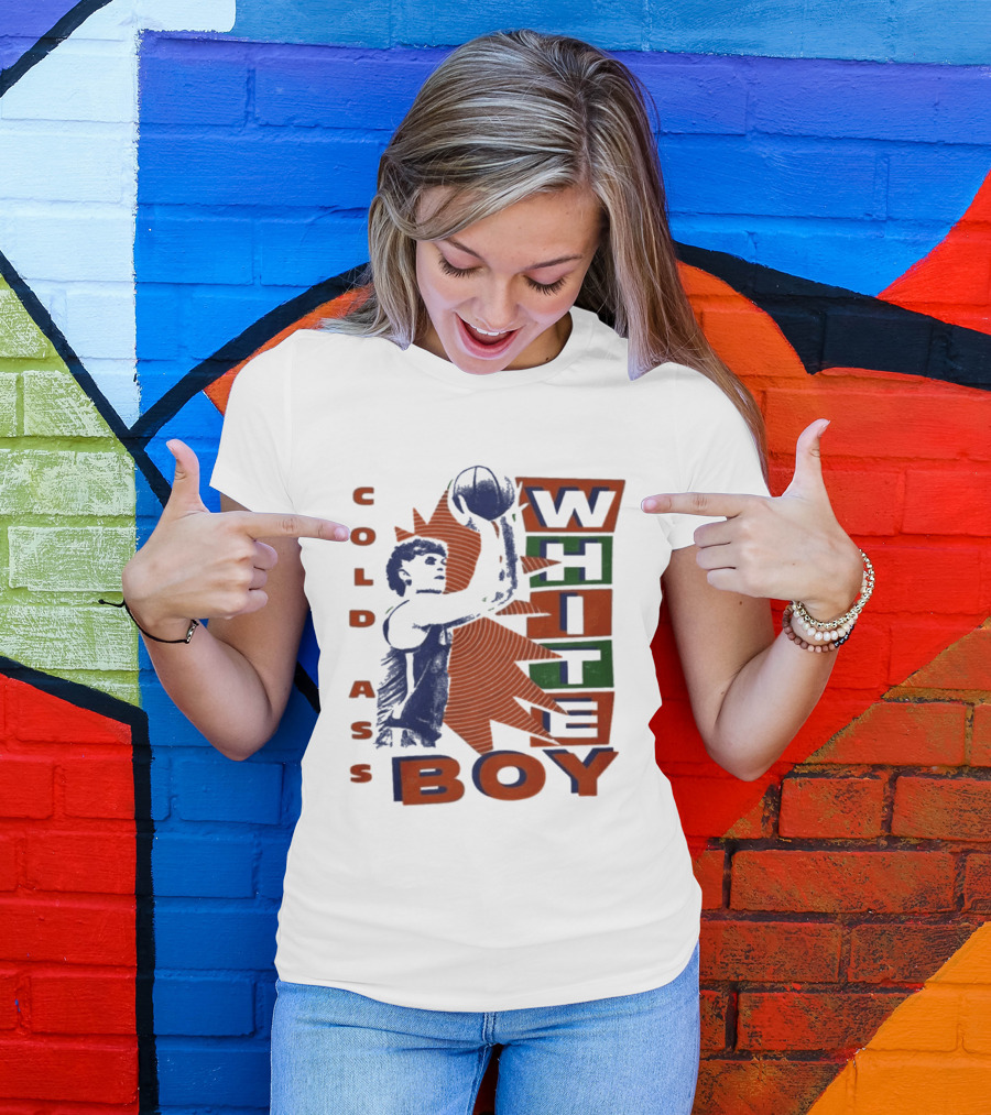 Thomas Haugh Cold Ass White Boy Basketball T-Shirt