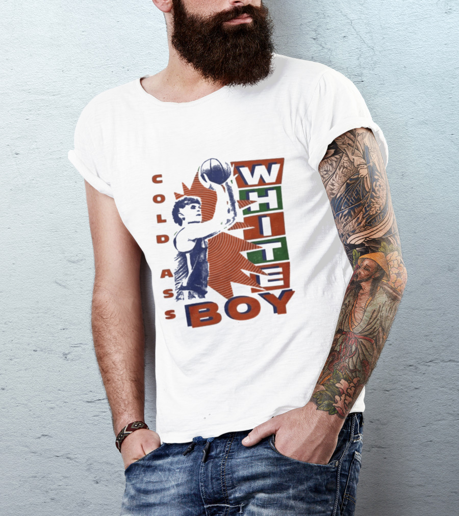 Thomas Haugh Cold Ass White Boy Basketball T-Shirt