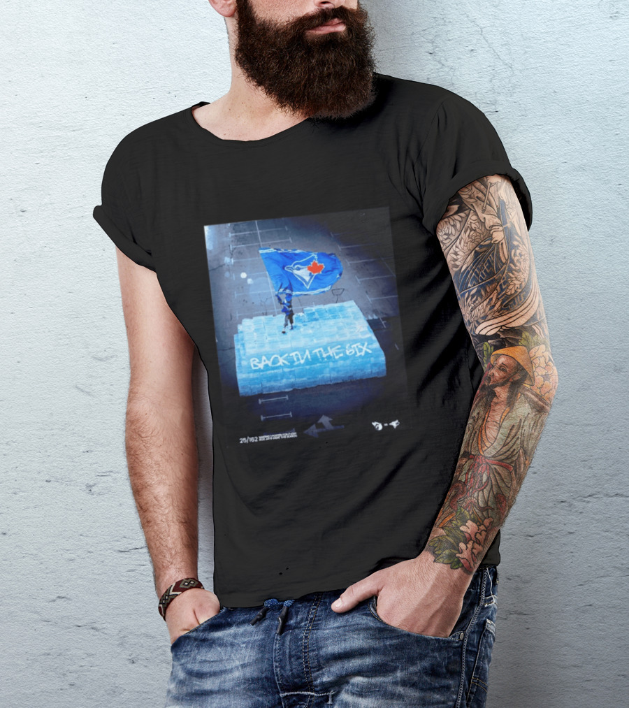 Toronto Blue Jays Back In The 6ix Ice Flag And Blocks T-Shirt
