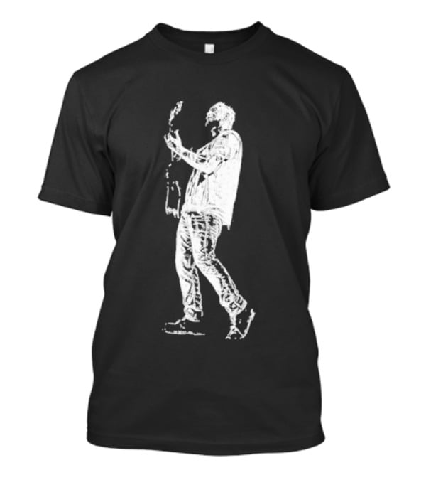 Zach Bryan Nebraska 2026 Tour Guitar T-Shirt