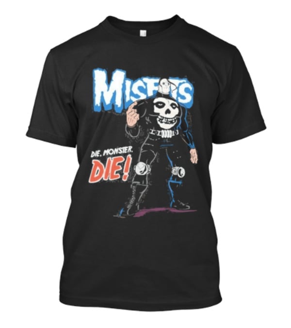 Misfits Die Die My Darling Skeleton Warrior T-Shirt
