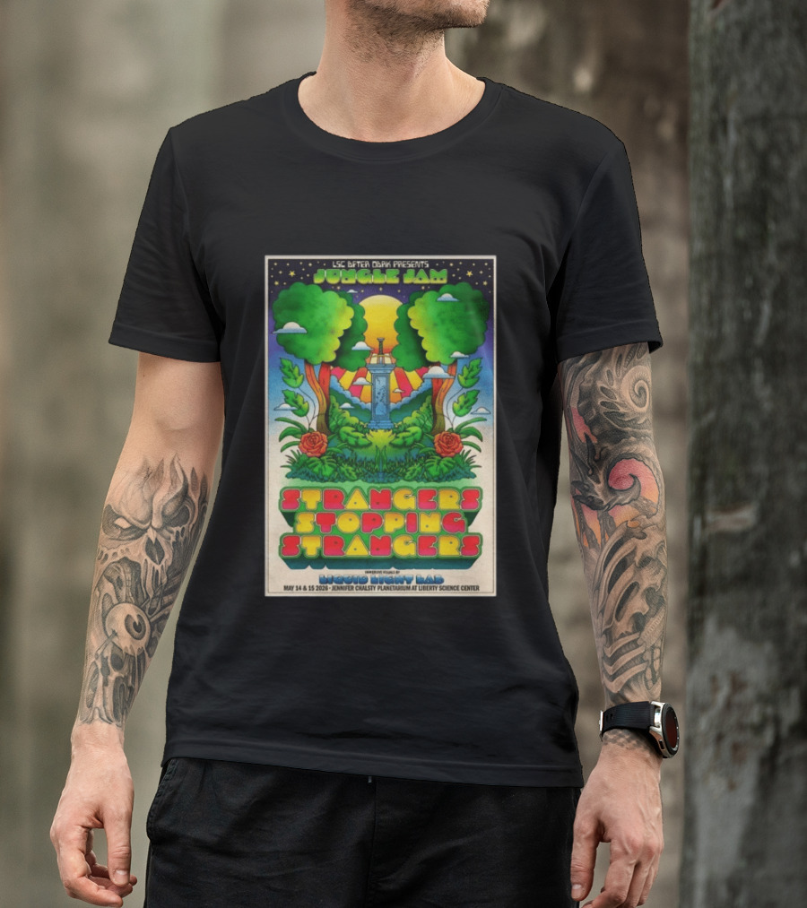 Strangers Stopping Strangers Jersey City NJ 5 14 5 15 2026 T-Shirt