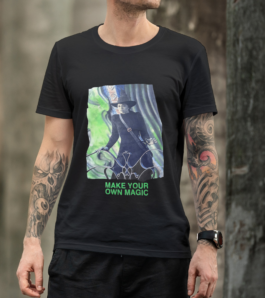 The Wizard Of Oz Make Your Own Magic Wicked Character Image T-Shirt