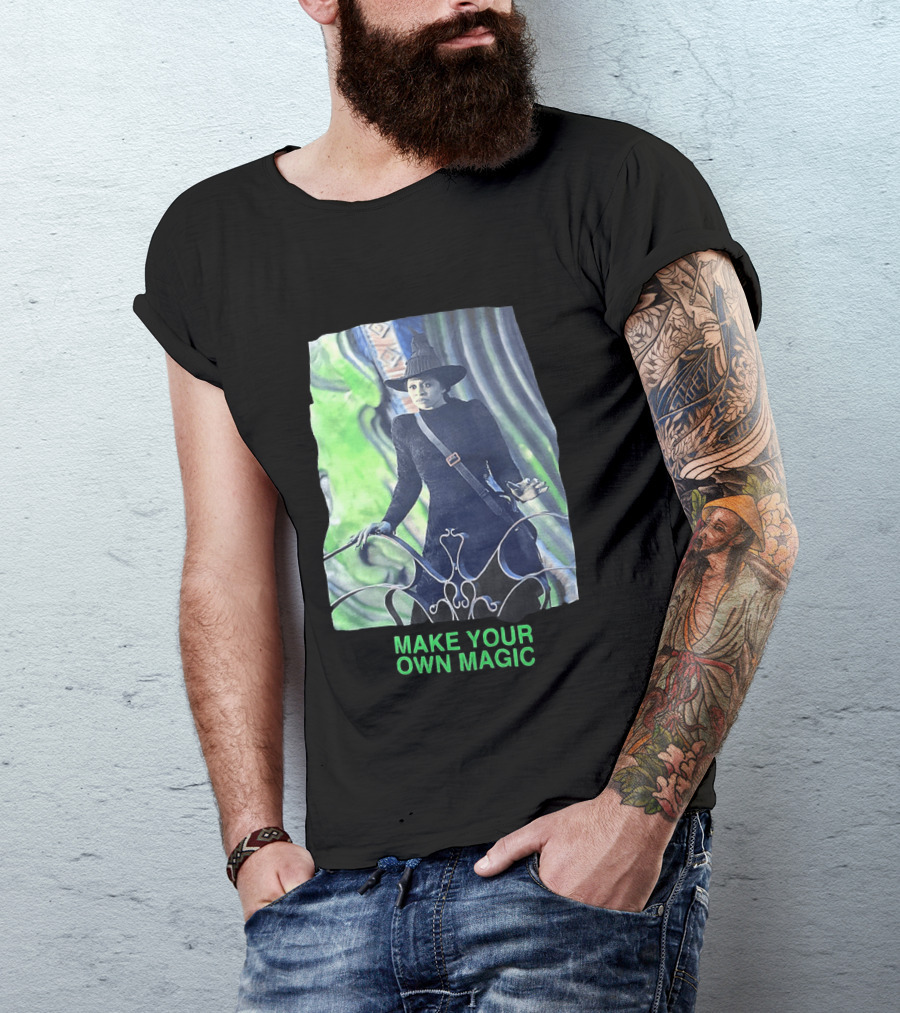 The Wizard Of Oz Make Your Own Magic Wicked Character Image T-Shirt