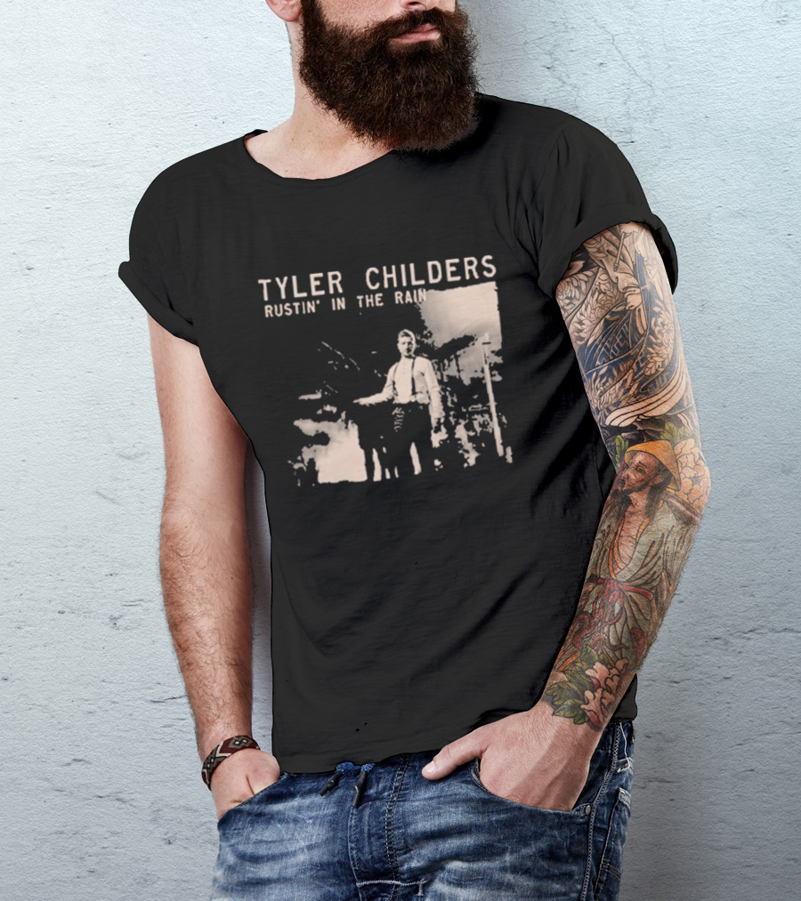 Tyler Childers Rustin In The Rain Vintage Western T-Shirt