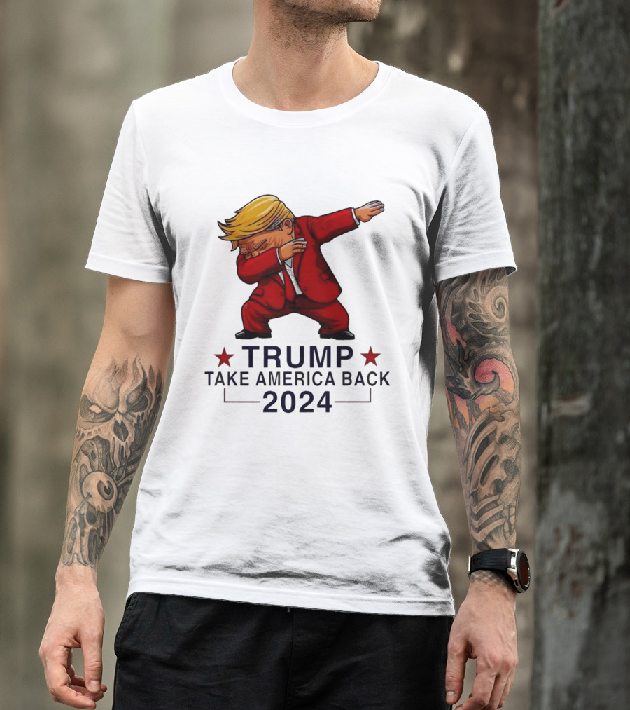 Trump Dabbing Take America Back 2024 T-Shirt