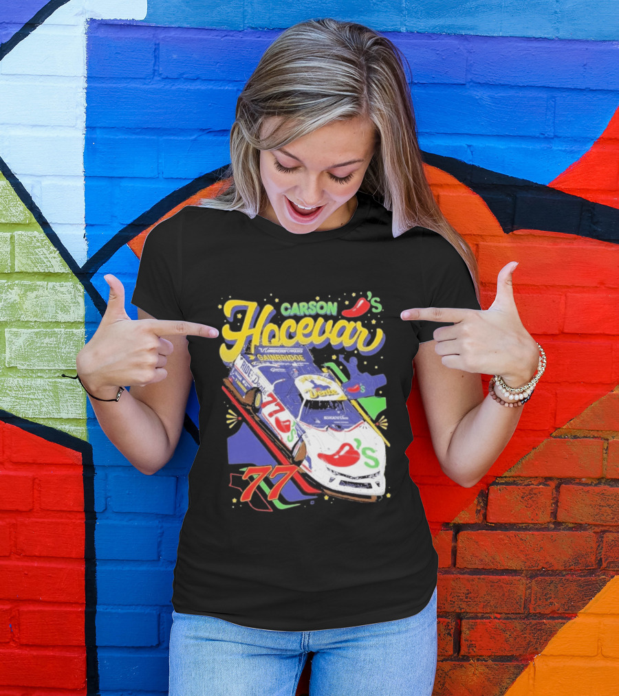 Carson Hocevar 77 Chili's Racecar Gainbridge Venturini Motorsports T-Shirt