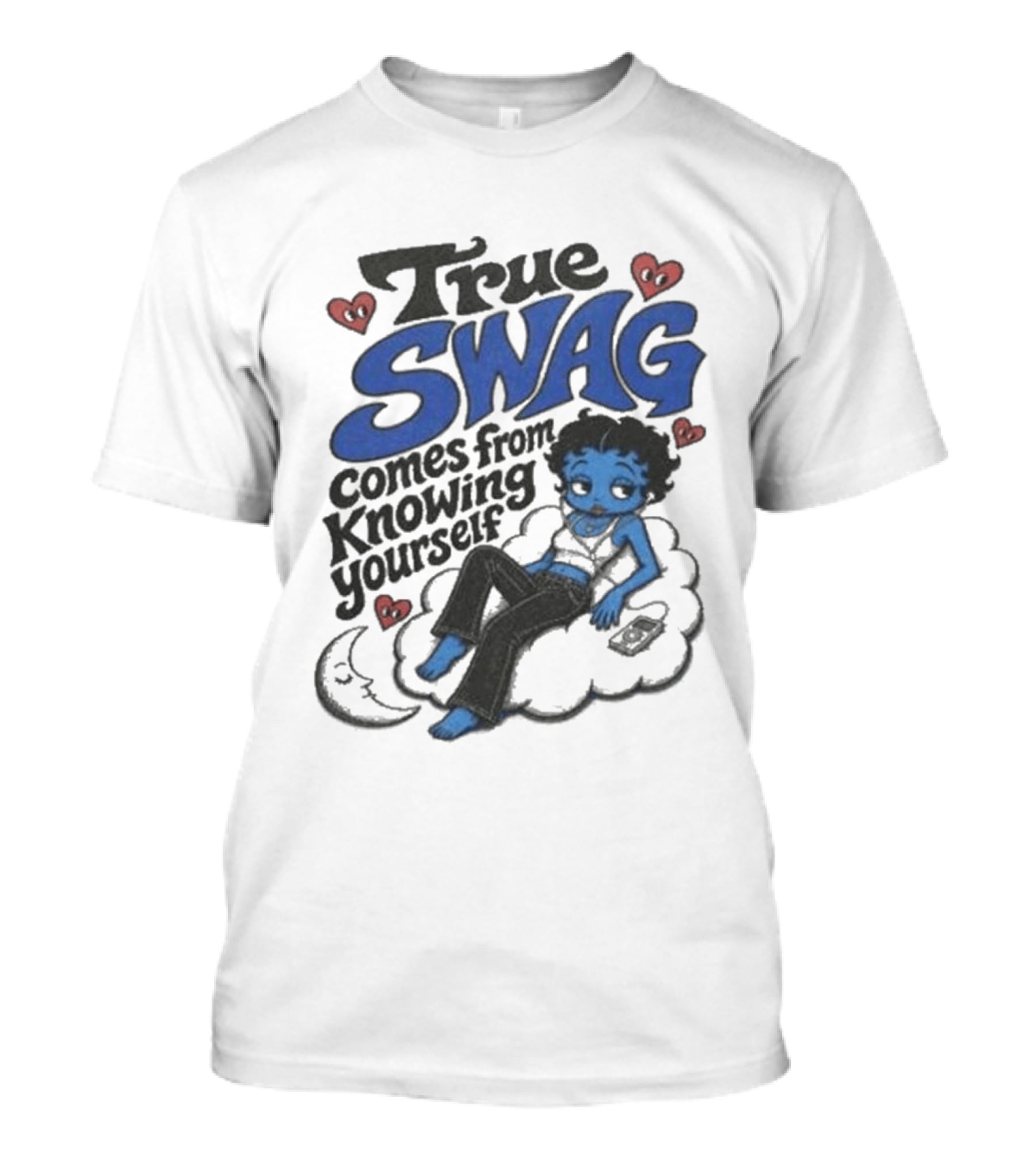 True Swag Comes From Knowing Yourself Third Eye Kingdom Self Knowledge T-Shirt