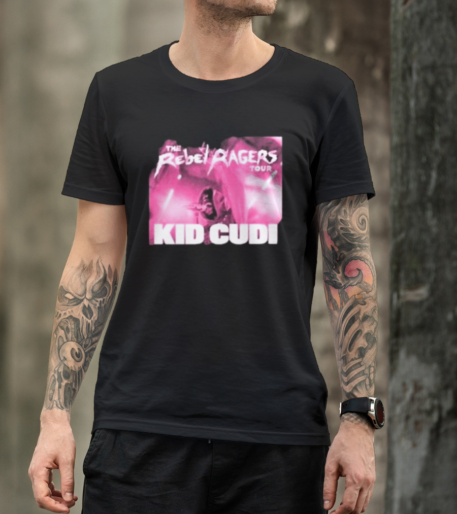 Kid Cudi 2026 The Rebel Ragers Tour Dates T-Shirt
