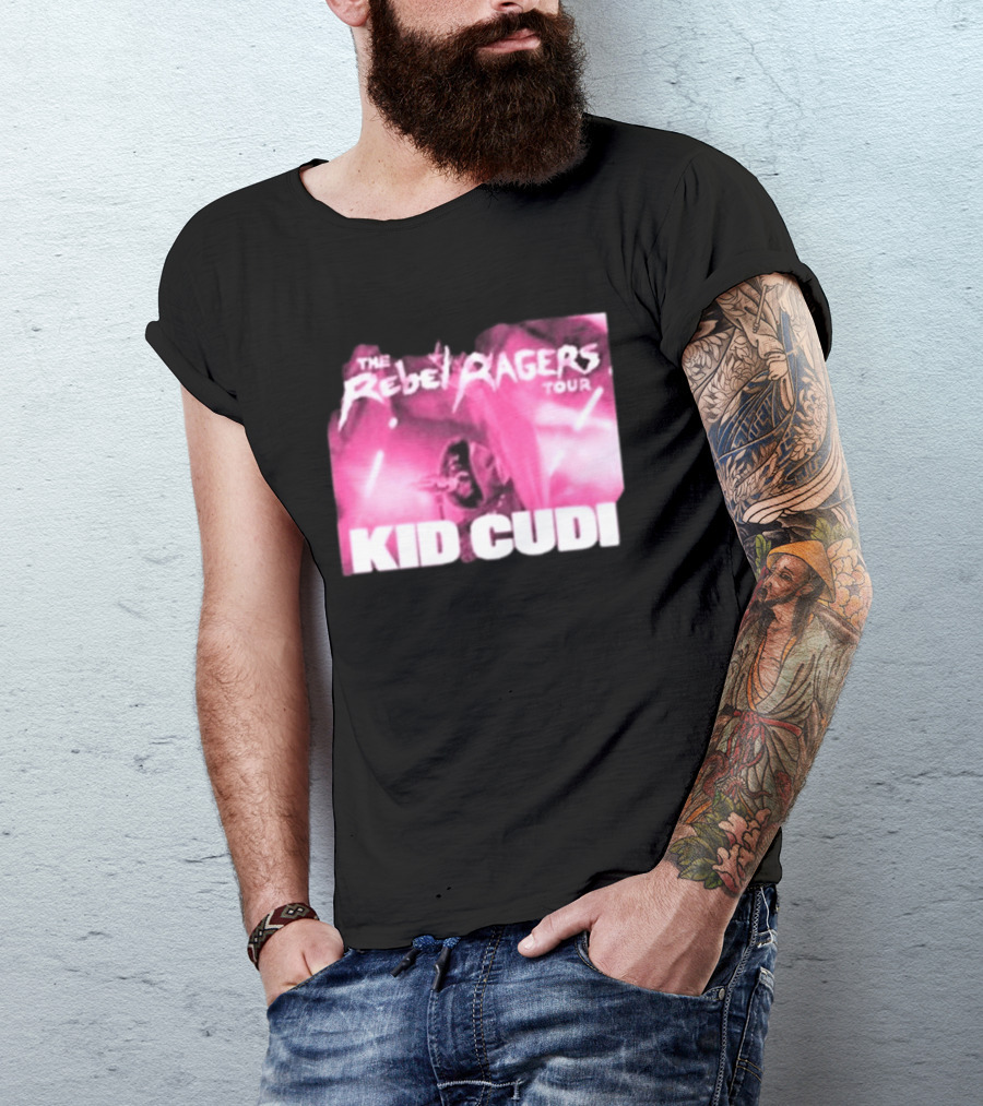 Kid Cudi 2026 The Rebel Ragers Tour Dates T-Shirt