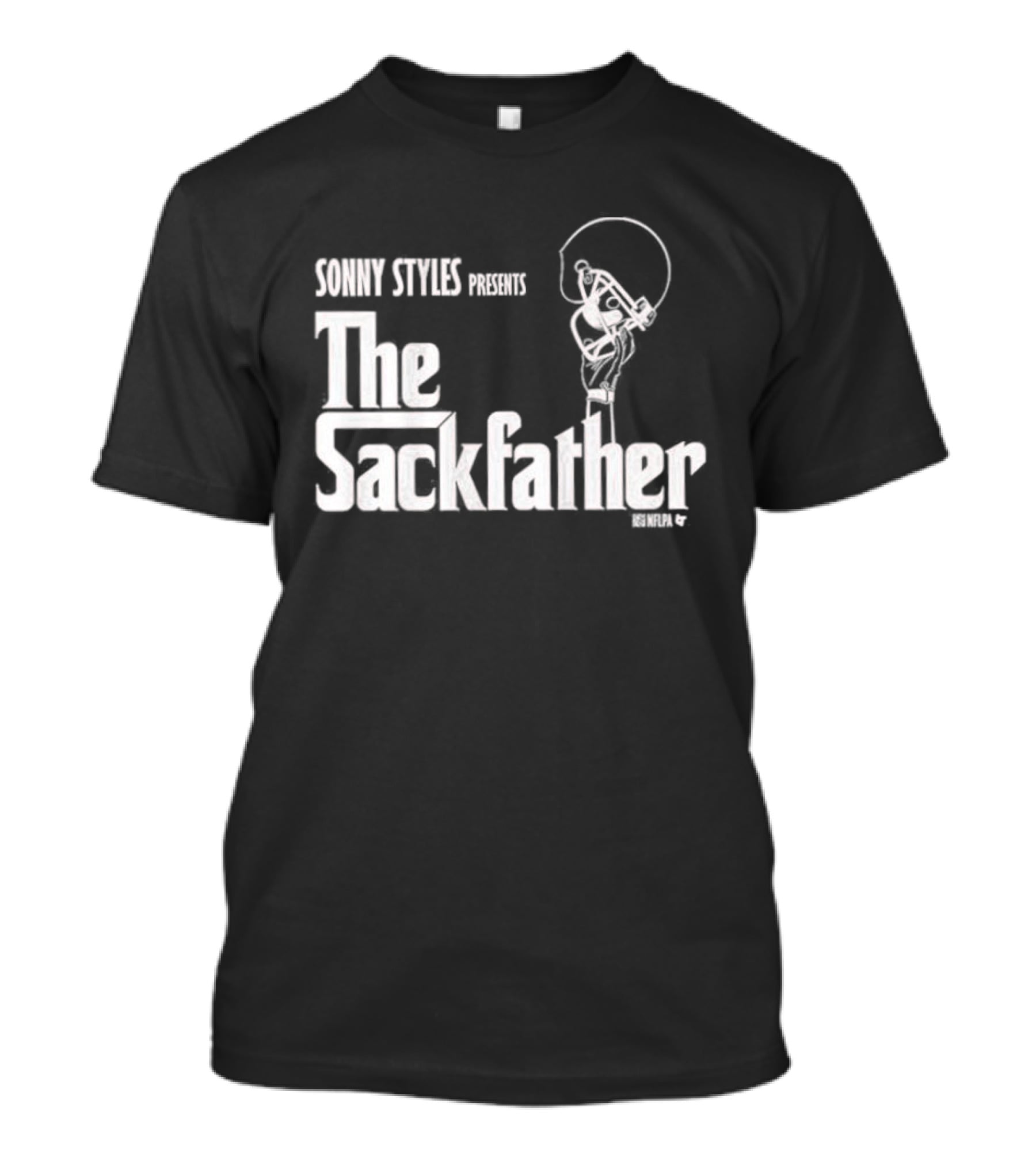 Sonny Styles Presents The Sackfather Helmet T-Shirt