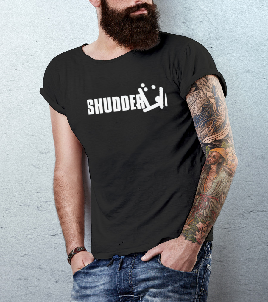 Shudder Underworld Horror Streaming Crown T-Shirt