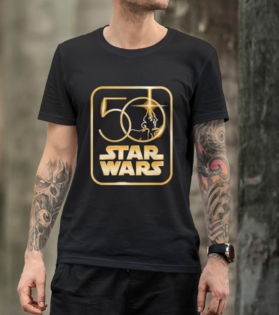 Star Wars 50th Anniversary Golden Celebration T-Shirt