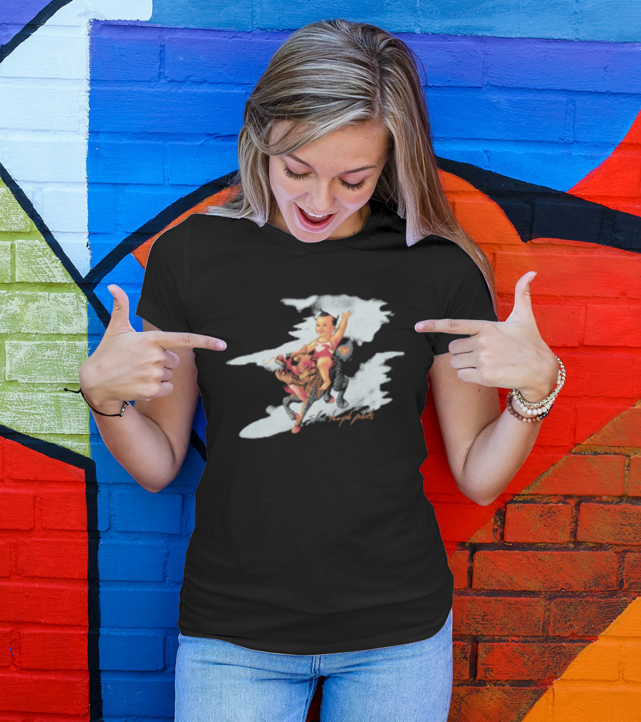 Stone Temple Pilots Tiny Music Tour Baby Angel Design 1994 T-Shirt