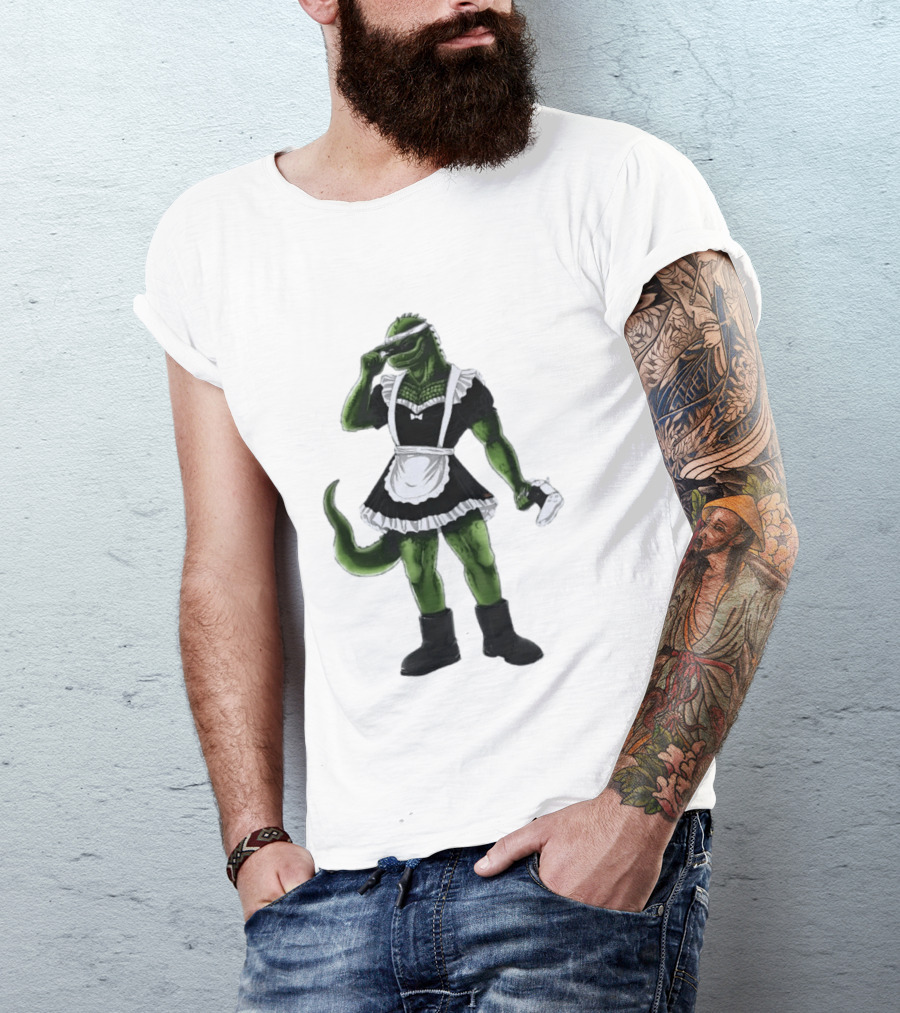 King Kreas Lizard Maid Cosplay Unique Fantasy T-Shirt