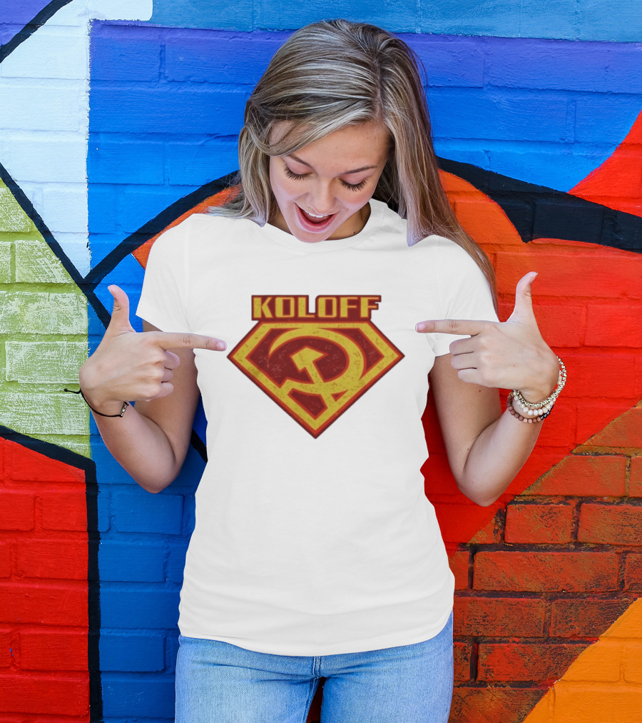 Koloff Hero With Hammer And Sickle Symbol Pro Wrestling Tees T-Shirt