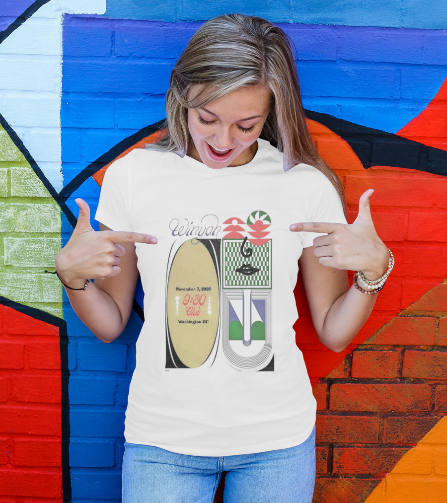 Winyah November 7 2026 9 30 Club Washington DC T-Shirt