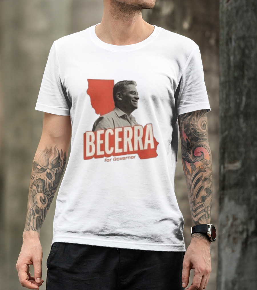 Becerra For Governor Xavier Becerra Election Photo T-Shirt