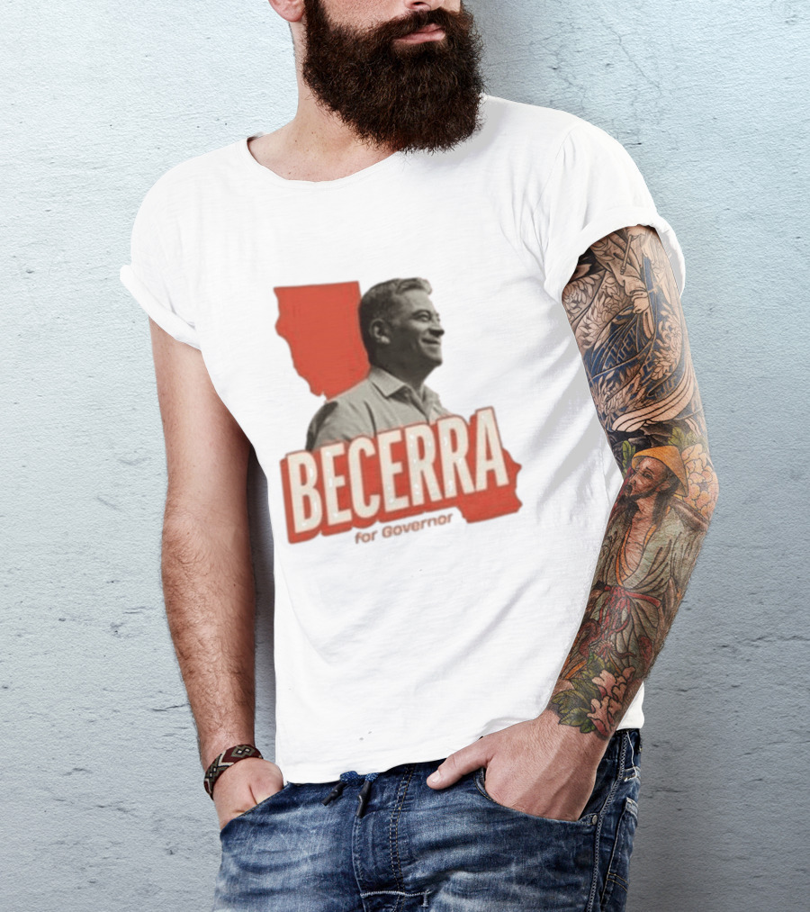 Becerra For Governor Xavier Becerra Election Photo T-Shirt