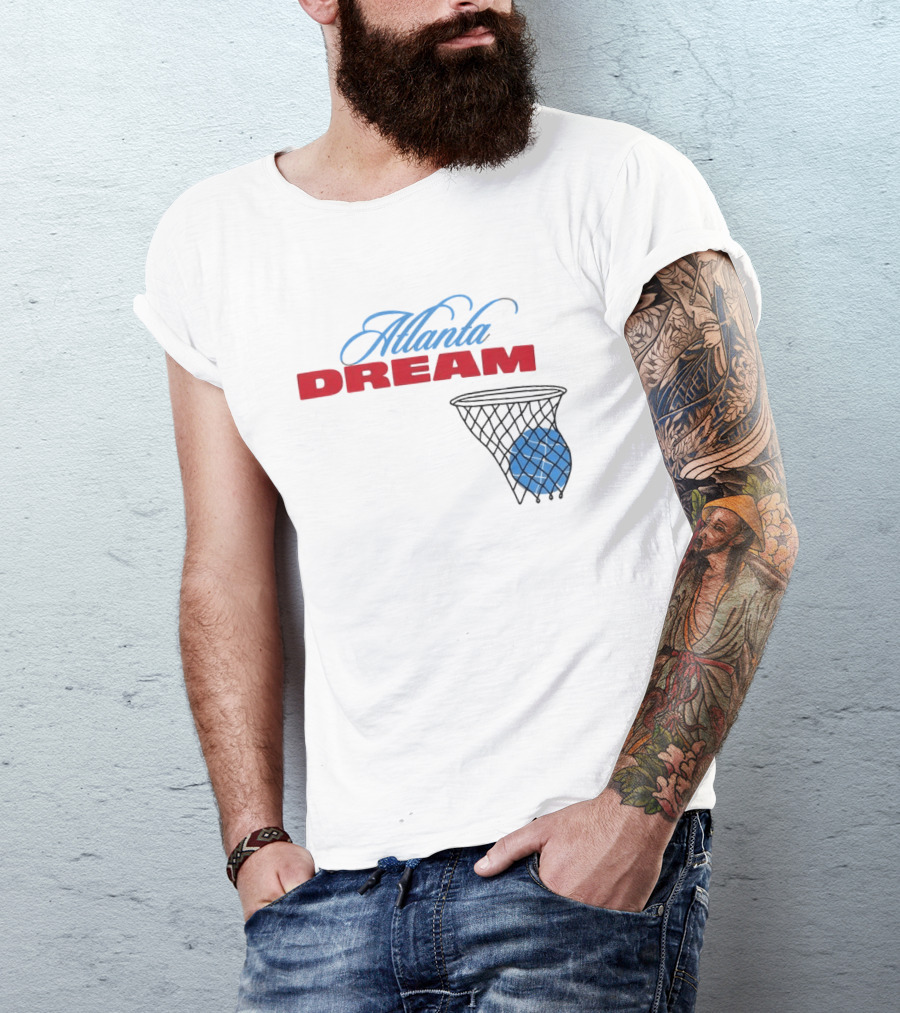 Atlanta Dream Basketball Net T-Shirt