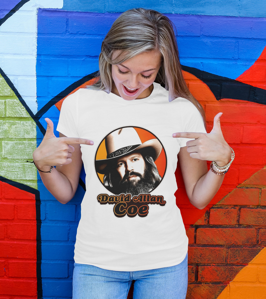 David Allan Coe Memories Legend RIP Cowboy Hat T-Shirt