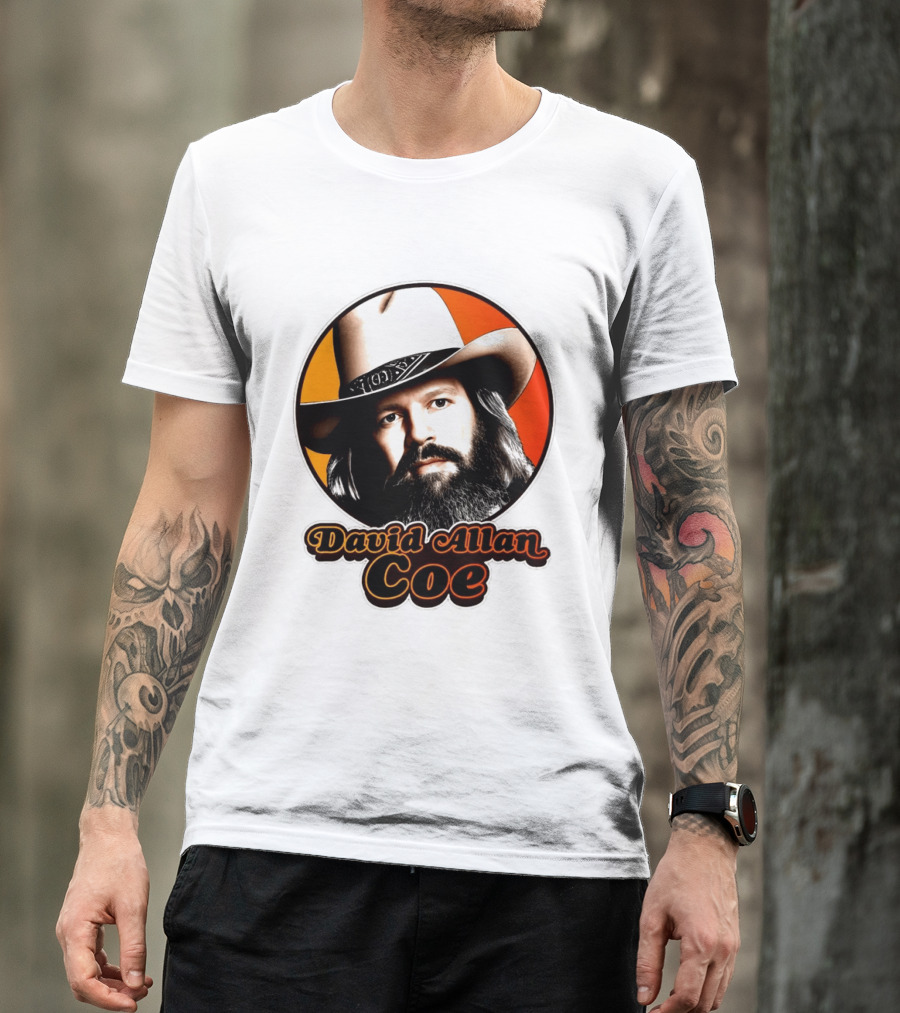 David Allan Coe Memories Legend RIP Cowboy Hat T-Shirt