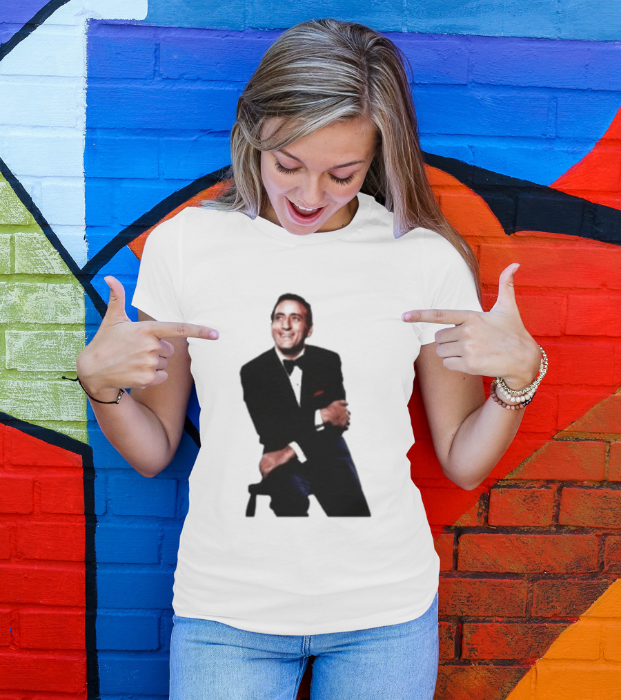 Tony Bennett The Way You Look Sitting Pose T-Shirt