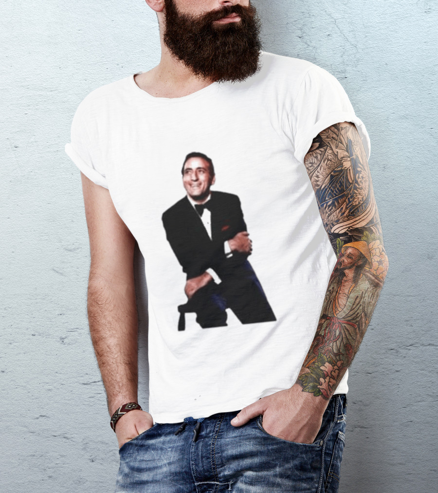 Tony Bennett The Way You Look Sitting Pose T-Shirt