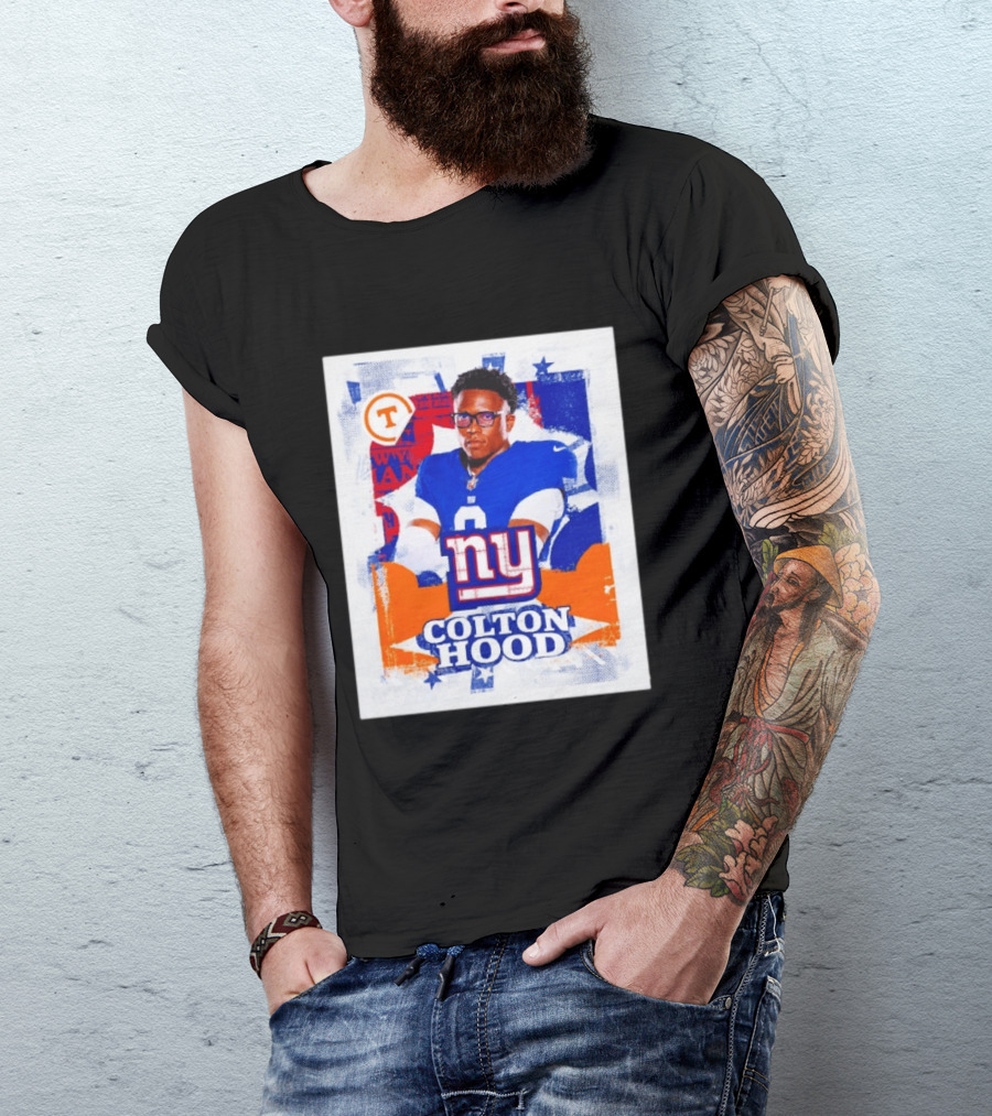 Colton Hood New York Giants 2026 Draft NY Giants Football T-Shirt