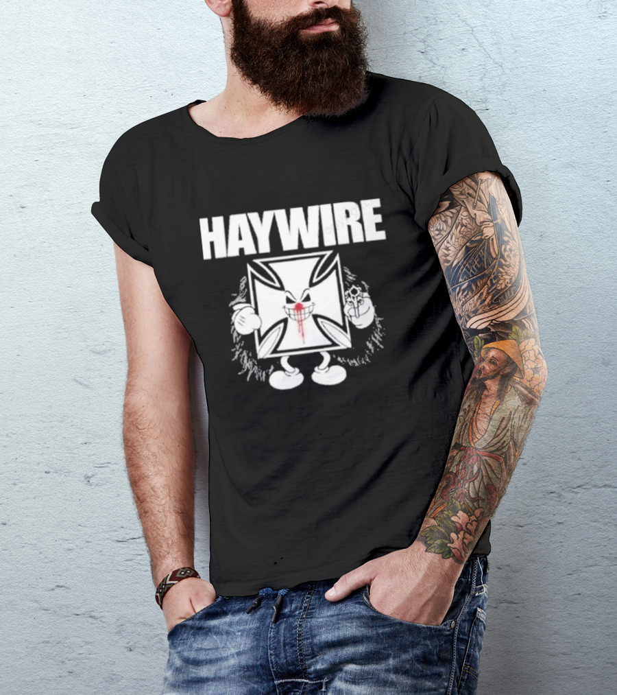 Haywire Andrew WK Manifesting Tour 2026 Collaboration Concept Microwave Salad T-Shirt